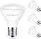 R14 LED Bulb, 4W=40W, Dimmable, E17 Base, Mini LED Reflector Floodlight, 400 Lumens, 2700K Warm White, 4 Pack