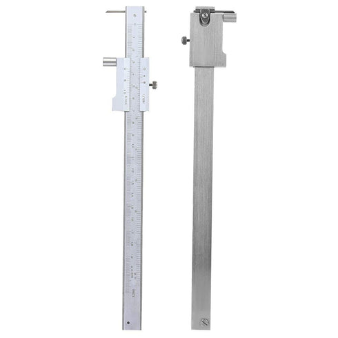 Vernier Caliper 200mm/8in Measuring Caliper, Dual Calibration Inch/Metric for Marking Gauge