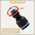 4 Pcs Pneumatic Straight Reducing Push to Connect Adapter, 6mm to 10mm Quick Release Reducer Fittings (PG6-10)