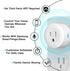 Smart Plug,DOGAIN Zigbee Smart Plugs Outlet Works with ST and Echo Plus Hub Voice Control Compatible with Alexa and The Google Assistant (Hub Required)(2 Pack)