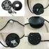 Foot Pedal Push Switch Inline Lamp LED Light On-Off Control Floor Footswitch (2 Pack)