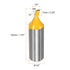 2pcs 1/4" 1/2" 14 HARFINGTON Dovetail Router Bit Diameter Shank Tungsten Carbide Degree Dovetail Joint Drill Bit