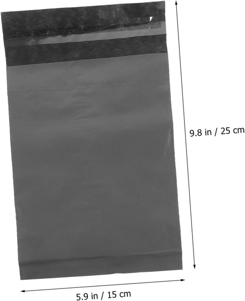 200pcs Self-Sealing Bags for Women Odor-Resistant Disposal Pouches Grey Menstrual Waste Bags for Period Pads