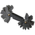 Stainless Steel Metric & Imperial & US Screw Gauge, Thread Pitch Gauge, SAE Whitworth 55 Degree & Metric 60 Degree & & US 60 Degree Multi-Purpose Measuring Tool for Industrial Measurement
