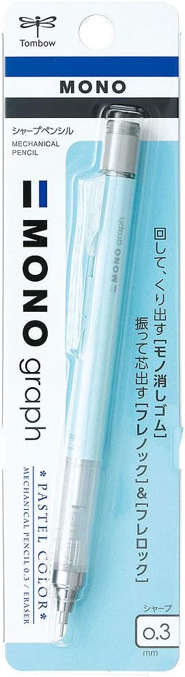 Tombow Mechanical pencil Monograph0.3mm DPA-137A Ice Blue by Tombow