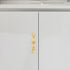 148X35X24Mm, Brass Double-Hole Cabinet Handle Metal Pulls for Dresser Drawers and Wardrobe Doors, Replacement Furniture