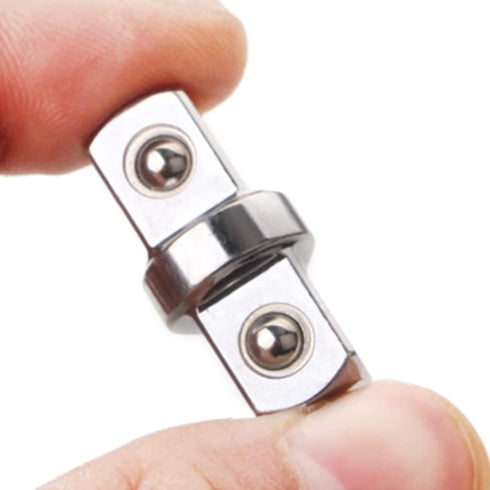Pxiryanlow 3/8 inch Set Set Silver Socket Adapter for Power Drill Torque Impact Wrench Sleeve Extension Rod