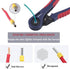 Yangoutool Ferrule Crimping Tool YG6-6, Hexagonal Design, AWG28-10, Compact Wire Ferrule Crimper for Insulated
