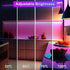 6 12 Inch Counter Dimmable Counter, maylit Smart Under Cabinet Lights Plug in, Pcs Ultra Thin Under Cabinet Lighting