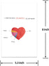 Arsagen Romantic Valentine's Day Card,Sweet Anniversary Card for Girlfriend Boyfriend,Funny Valentine's Day Card,I Love