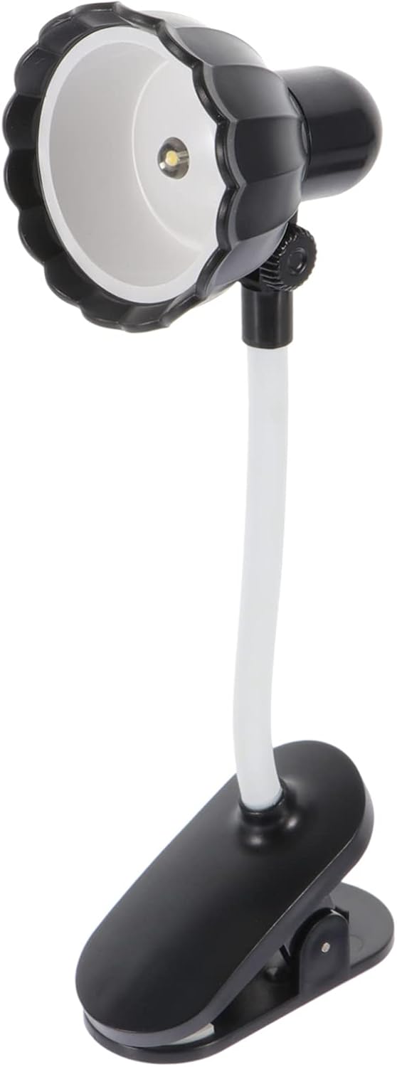 balacoo Clip Book Light Desk Clamp Light Clip on Reading Gooseneck Night