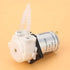 24V DC Peristaltic Liquid Pump Dosing Pump for Aquarium Lab Analytical, 10ml/min - 90ml/min (White)