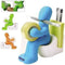 Desk Accessory: Tape Dispenser Pen Memo Holder Clip Storage (Random Color)