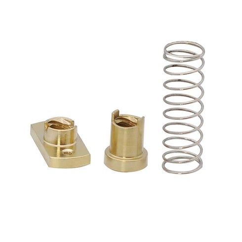 2-Pack CR10 Z Axis T8 Anti Backlash Brass Nuts for Upgrade Ender 3, Ender 3s, Ender 3 Pro V2, CR-10 Tornado 3D Printer