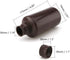 Bettomshin Plastic Lab Chemical Reagent Bottle 500ml Small Mouth Sample Sealing Liquid Storage Container Brown 1Pcs by Bettomshin