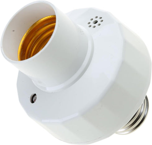 QIEIEI E27 Bulb Socket Motion Sensors Light Holder Motion Sensors Light Socket with Adjustable Delay for Home Garage