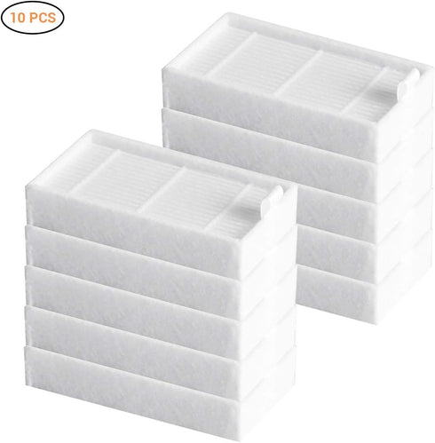 10 Pcs Robot Vacuum Cleaner HEPA Filter Replacement for iLife V3, V3S, V3S Pro, V5, V5S, V5S Pro