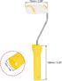 uxcell 6x Paint Roller Brush 3 Inch 76mm for Household Wall Painting with 1 Plastic Handle