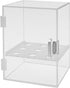 Mlonausz 9 Ice Cream Cone Display/Storage Case Cabinet Acrylic Waffle Cone Holder Holes