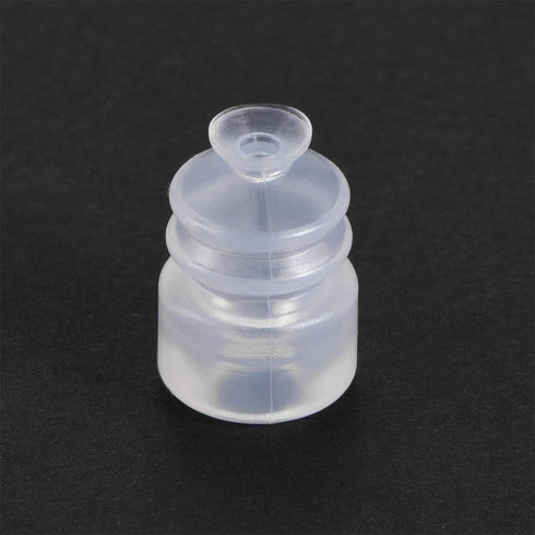 uxcell Suction Cups, 7mm Diameter x M5 Joint Silicone Vacuum Suction Cup, 4pcs