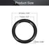 Othmro 10pcs Nitrile Rubber O-Rings 0.41inch OD 0.29inch ID Resist Oil and Heat Rubber Gasket Pressure Washer Assortment for Automotive Faucet Pressure Plumbing Sealing Repair,Air or Gas Connections