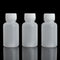 50Pcs 30ml 1oz PE Plastic Empty Small Mouth Graduated Lab Chemical Containers, Reagent Bottles for Liquid Medicine