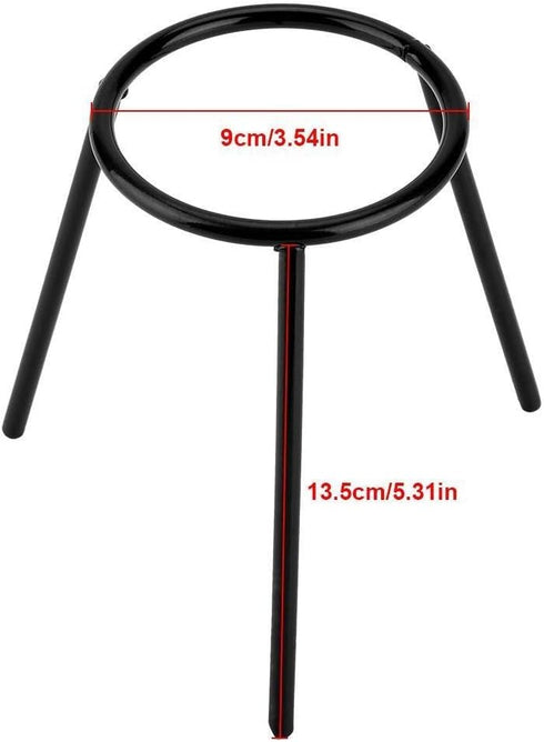 Lamp Lab Tripod Stand, Bunsen Burner Tripod Holder for Laboratory Chemistry Education Supplies