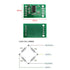 ShangHJ 4 Sets Digital Load Cell Weight Sensor + HX711 ADC Module for Arduino DIY Kitchen Scale Kit