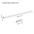 MECCANIXITY 9.8" 2 Set Threaded Extension Rod, Lamp Pipe with Connector Light Fixture Parts for Pendant Light Island