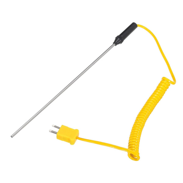 MECCANIXITY K Type Surface Thermocouple Probe: Handheld Needle Tip Temperature Sensor -50 to 1200°C