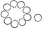 Ruilogod 26mm Inner 31mm Outer Diameter External Circlip Shaft Firmware 10 Pcs (id: