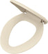 G009921325 Gerber Elongated Toilet Seat with Cover, Soft Close, No Slam, Quick & Easy Install, Heavy-Duty Plastic