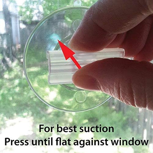 Suction Cup for Signs 1-3/4 inch (45 mm) - 10 Pack Made in USA (Medium)