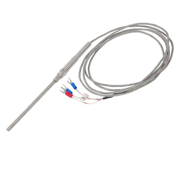uxcell Temperature Sensor Probe PT100, Measuring Range -50 to 500 Deg C