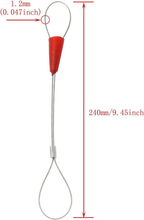 Cable Puller RLECS 6pcs Wire Traction Fish Tape Fastener Tool Portable Cable Puller Tool for Electrical Fish Tape, Cable Puller Wire Grips