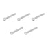 Shoulder Swing Lifting Bolt (M6x40mm) 5Pcs, 304 Stainless Steel Eye Bolts for Home Renovation Fasteners