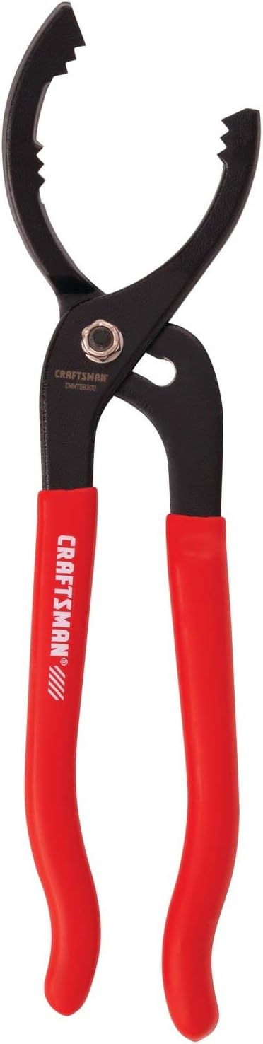 CRAFTSMAN Adjustable Locking Oil Filter Pliers for Automotives (CMMT98303)