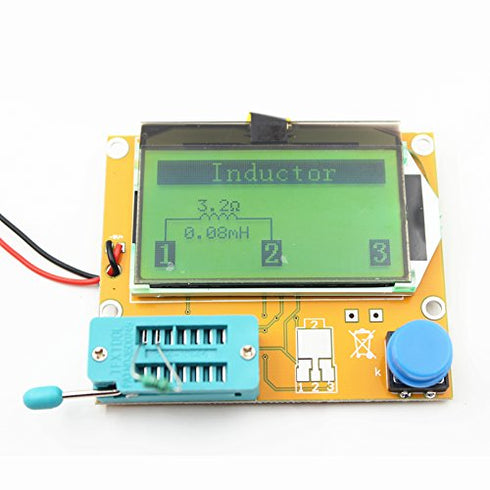 ACEIRMC Mega 328 Graphic Transistor Tester DIY Kit, Multifunction Meter, NPN PNP Diodes Triode Capacitor ESR SCR MOSFET