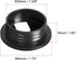 uxcell 10Pcs Plastic Desk Cable Hole Cover, 1-3/8" Grommets for Office PC Desk Cable Organizer (Black)