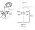 Set,Decorative Extension,12 Inches 2Pcs Silver Ceiling Fan Pull Chain Fan Pull Chain Pendant Lighting And Fan Beaded