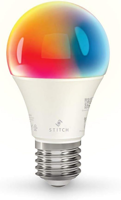 Stitch Smart Wi-Fi RGB Light Bulb, 9W LED RGB Color and Warm,