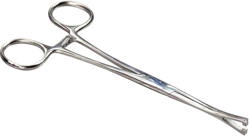 HTS 164P1 6.25" Triangle Slotted Locking Pennington Forceps