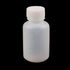 50Pcs 30ml 1oz PE Plastic Empty Small Mouth Graduated Lab Chemical Containers, Reagent Bottles for Liquid Medicine