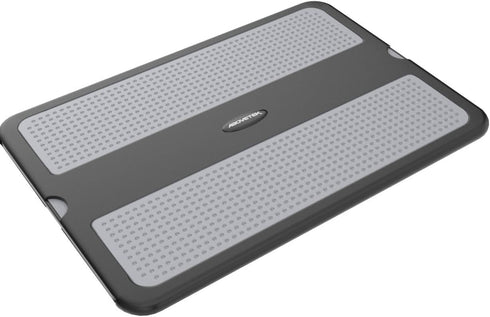 AboveTEK Portable Laptop Lap Desk w/Retractable Left/Right Mouse Pad Tray, Non-Slip Heat Shield Tablet Notebook