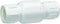 Homewerks 1-Inch PVC Schedule 40 In-Line Check Valve, x Female Thread, VCKP40B5B