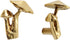 Ywmsfl Furniture Decorative Handle Modern Brass Dressers Knob Mushroom Shape Bedside Cabinet Pull Easy to Installation