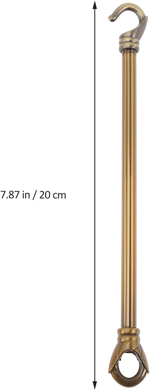 9.44 Inch Chandelier Load-Bearing Rod with Hooks Ceiling Light Support Tube Replacement Downrod for Hanging Light
