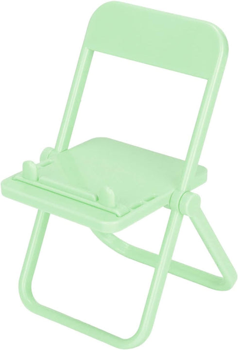 belupai Small Chair Mobile Phone Holder, Multi Angle Phone Bracket Mini Chair Shape