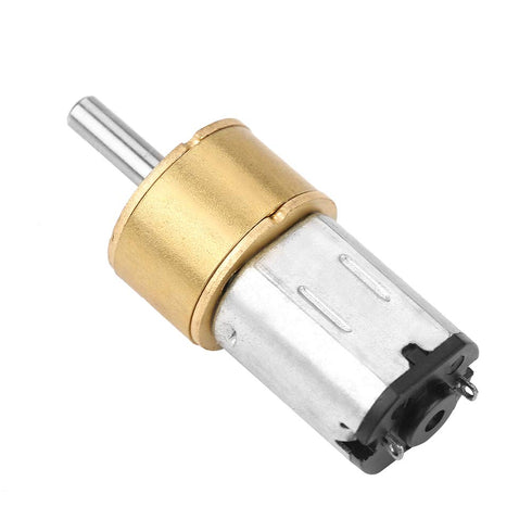 6V 60 RPM/100 RPM/300 RPM/600 Toy(600RPM) DC RPM Micro Speed Reduction Motor Micro Metal Gear Box for RC Car Robot DIY