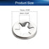 Bettomshin 100Pcs M6 x 15mm Internal Tooth Starlock Washers, 304 Stainless Steel Bearing Clamp Push On Speed Clips Fasteners, Quick Speed Locking Washers for Vehicles, Wheels, Machinery, Furniture